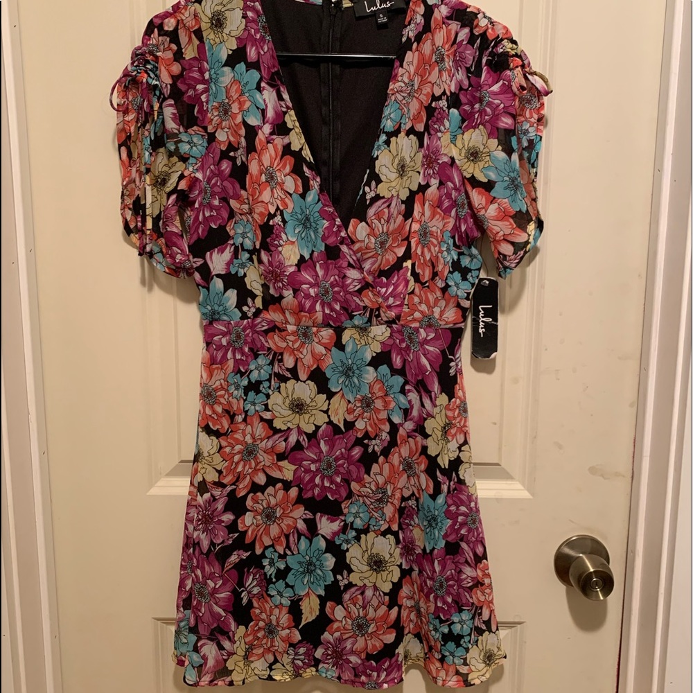 Lulus’s Floral Mini Dress
